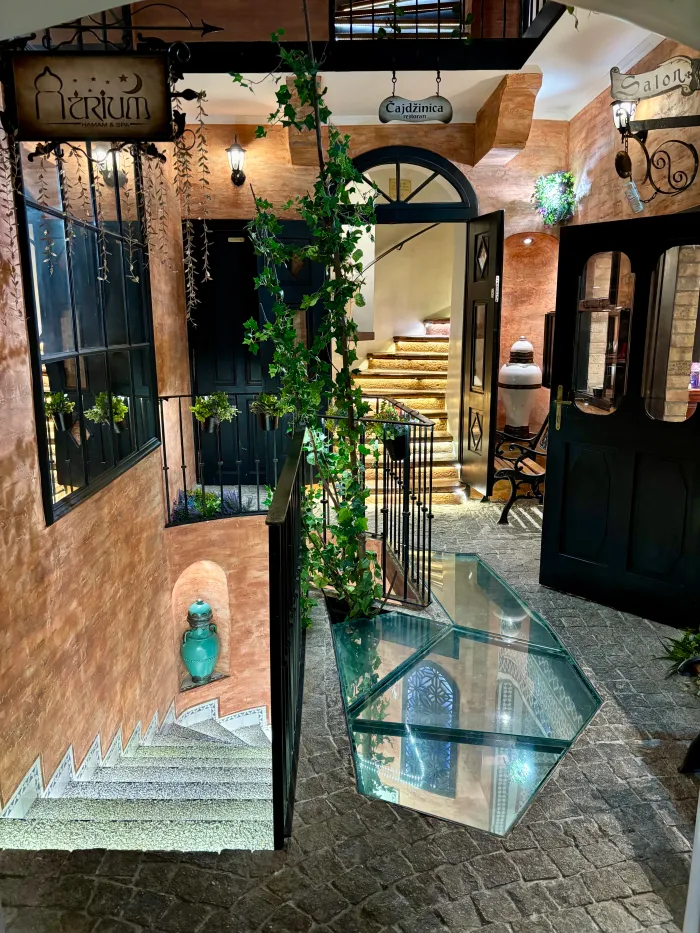 The hall of Atrium Hamam & Spa